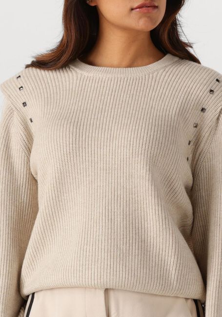 Beige MINUS Pullover KATHARINA KNIT PULLOVER - large