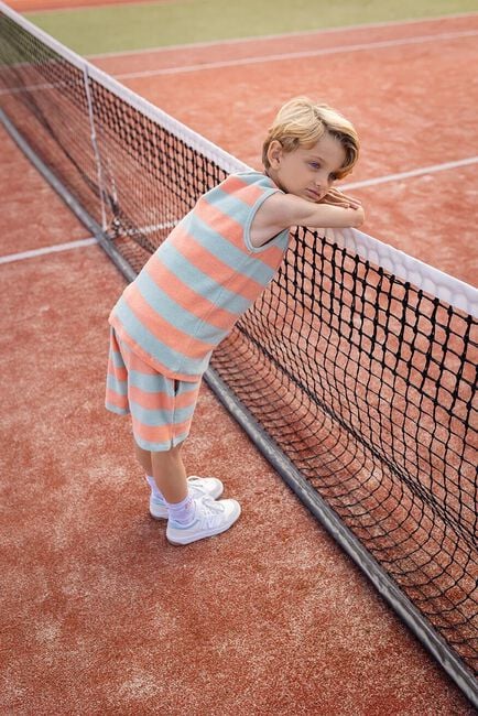 Mehrfarbige/Bunte Sproet & Sprout Kurze Hose TERRY SHORTS STRIPES - large