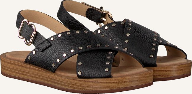 Schwarze NOTRE-V Flache Sandalen ETTO19-B Schwarze NOTRE-V Flache Sandalen ETTO19-B - large