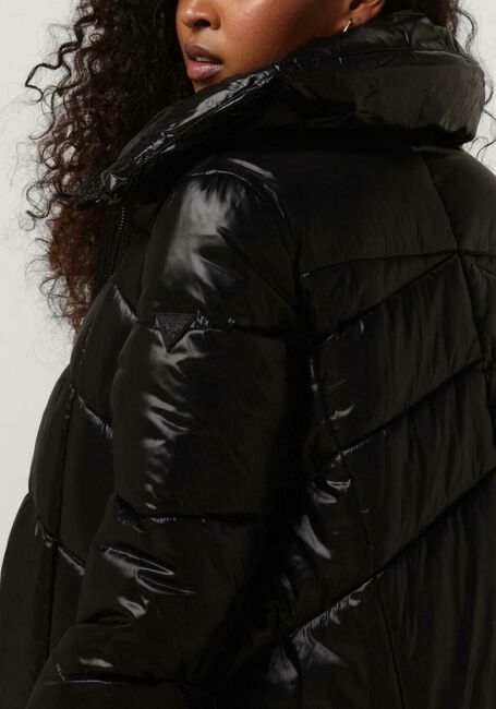 Schwarze GUESS Wattierte Jack NEW OPHELIA JACKET - large