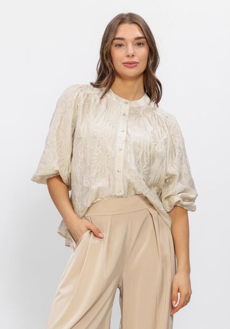 Ecru NUKUS Blusen LYNN BLOUSE EMBROIDERY - large