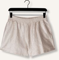 Silberne ALIX THE LABEL Kurze Hose LADIES WOVEN FOIL SHORTS Silberne ALIX THE LABEL Kurze Hose LADIES WOVEN FOIL SHORTS - medium