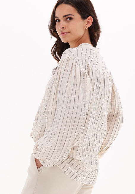 Ecru 10DAYS Blusen OVERSIZED SHIRT LUREX - large