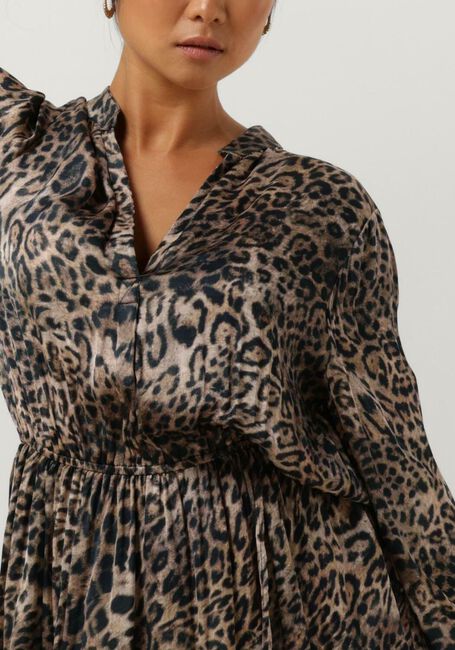 Braune EST'SEVEN Minikleid EST’JOURNEE DRESS BAMBU - large