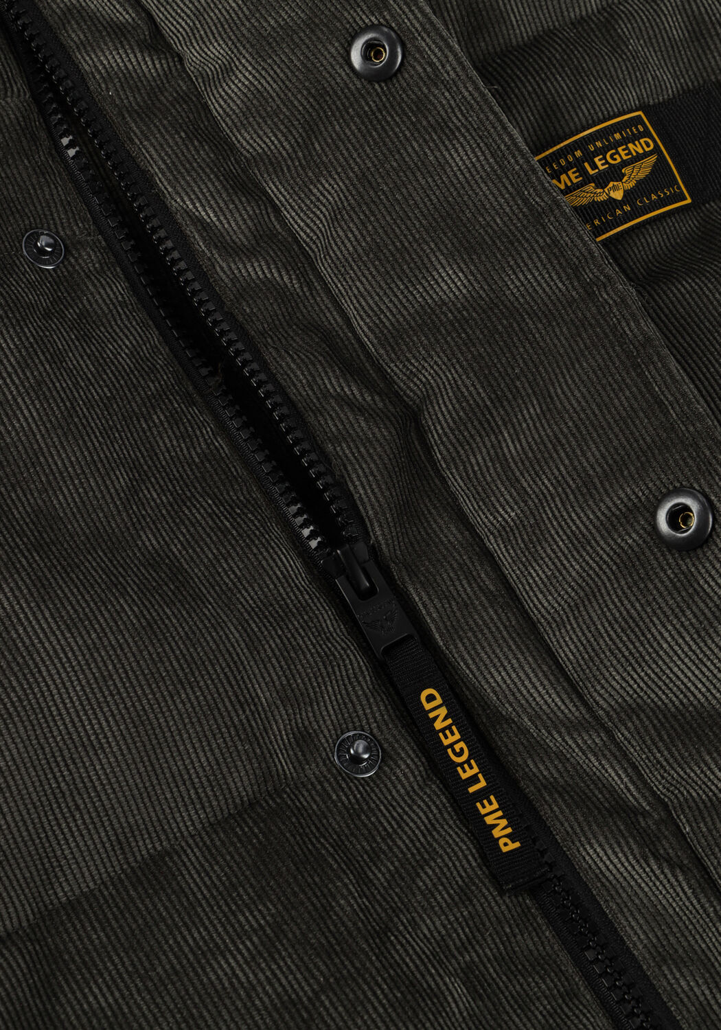 Dunkelgr&uuml;n PME LEGEND Wattierte Jack GOBBLER - large