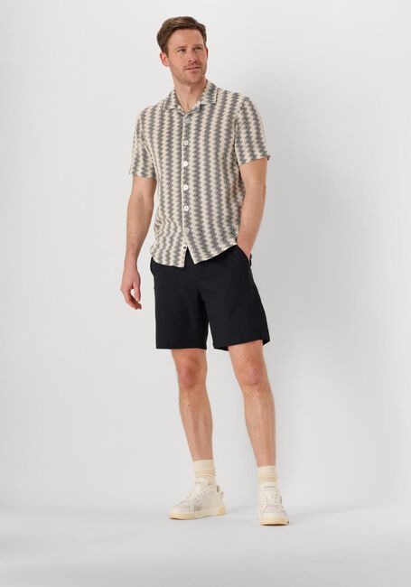Blaue ANERKJENDT Kurze Hose AKLT JAMES COT/LINEN ELA SHORTS - large