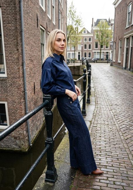 Dunkelblau CAROLINE BISS Wide jeans 1500 - large