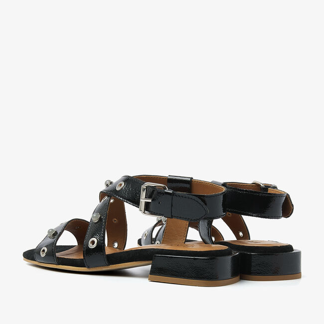 Schwarze VIA VAI Sandalen GIGI POLLY - large