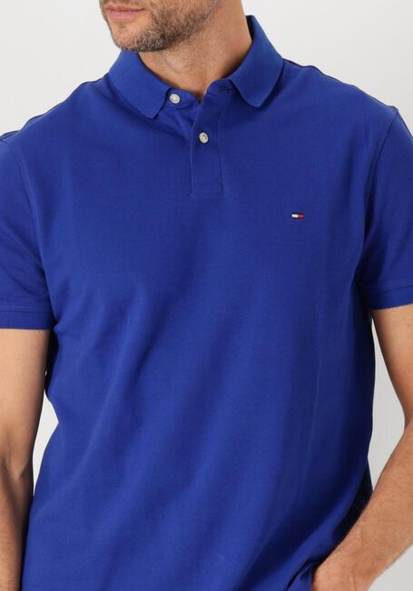 Blaue TOMMY HILFIGER Polo-Shirt 1985 REGULAR POLO - large
