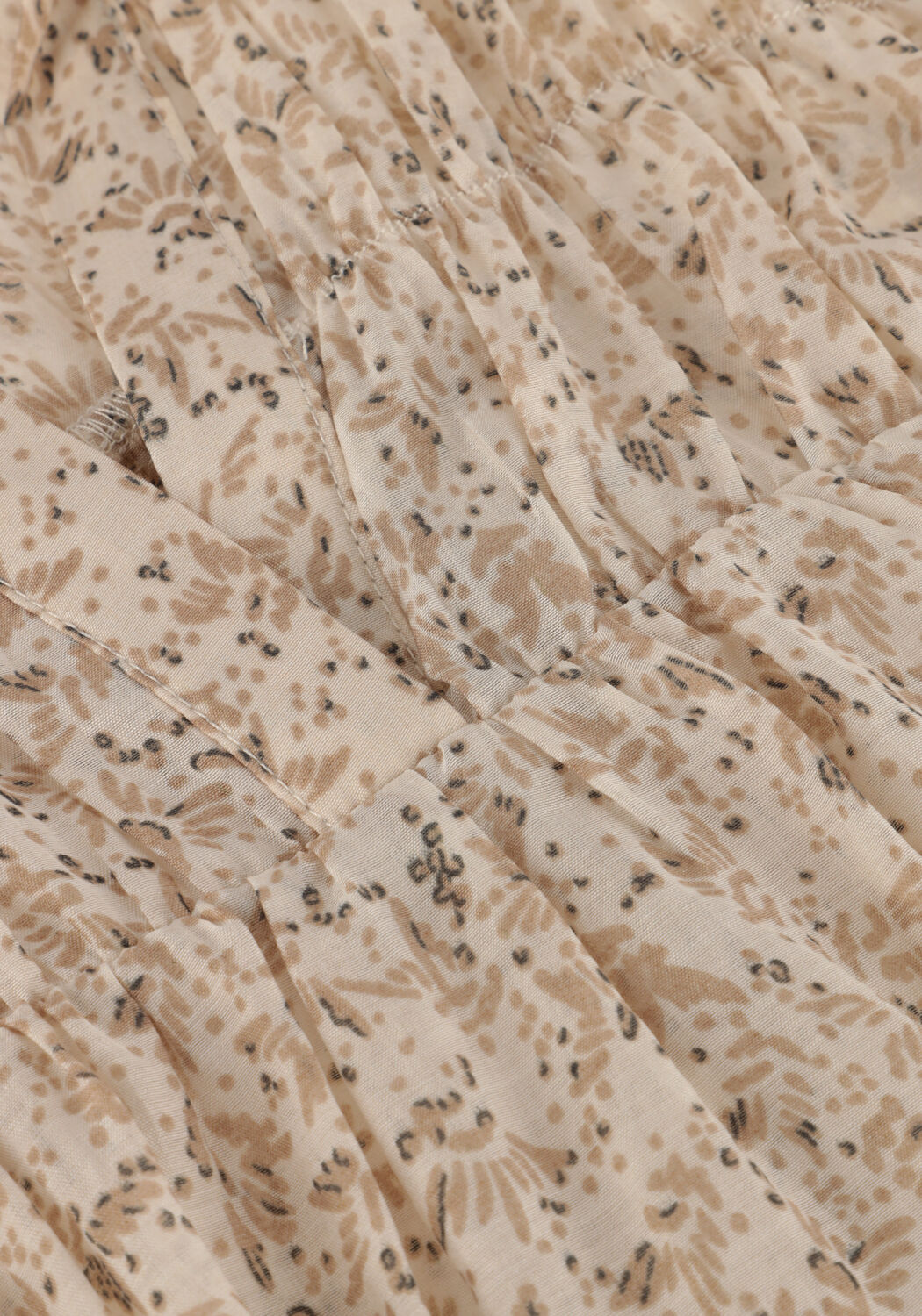 Ecru NEO NOIR Blusen SELFINA GRAPHIC FLOWER BLOUSE - large