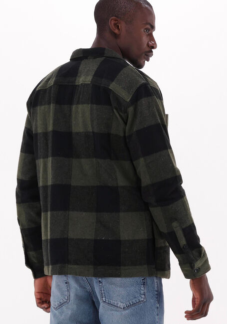 Olive SELECTED HOMME Overshirt LOOSEDOLLER OVERSHIRT LS W - large