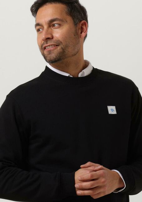 Schwarze SCOTCH & SODA Sweatshirt CLASSIC ESSENTIAL CREWNECK SWEATSHIRT - large