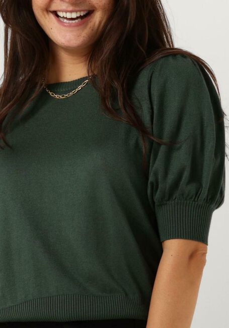 Grüne MINUS T-shirt LIVA KNIT TEE - large
