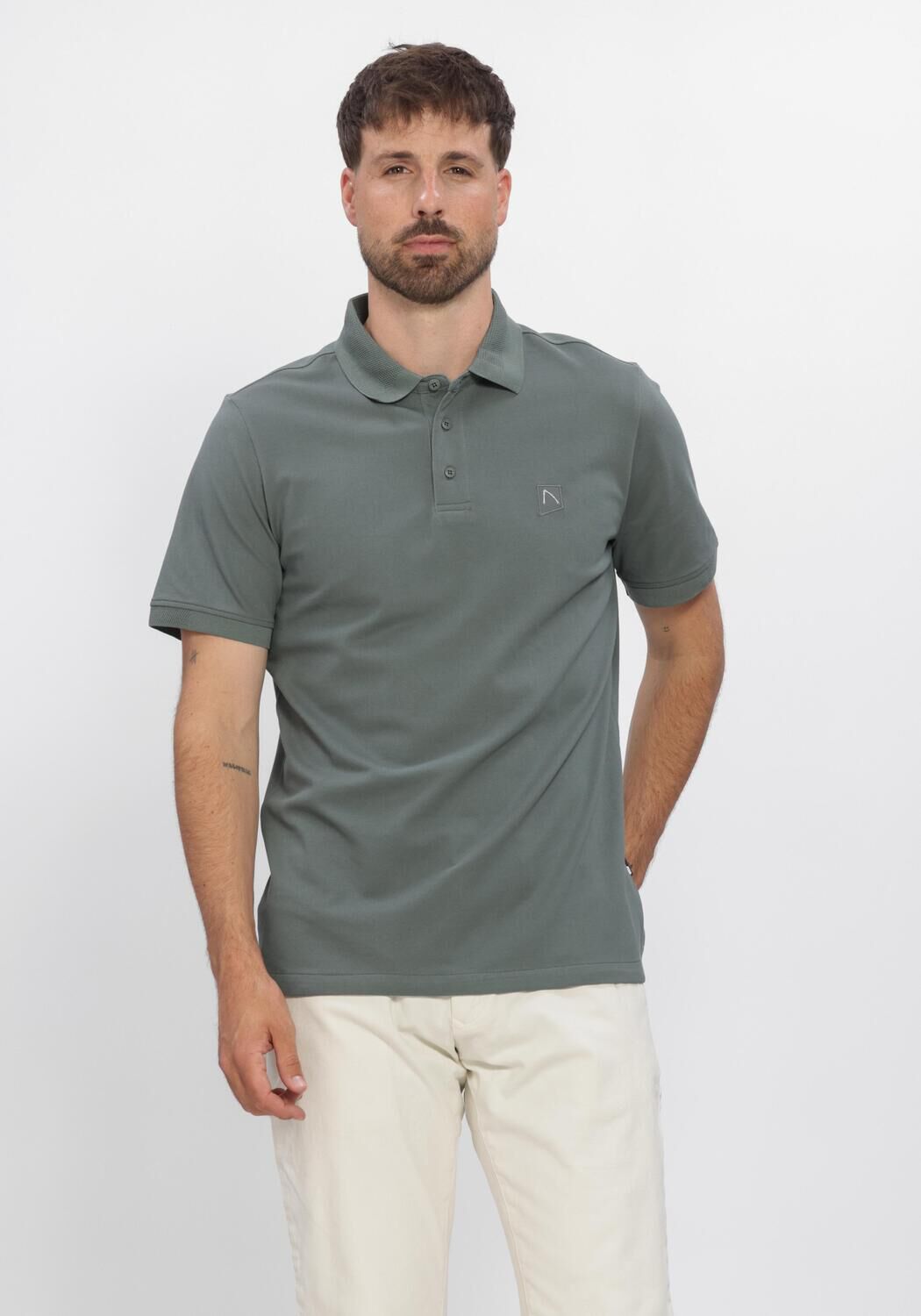 Khaki CHASIN Polo-Shirt 52180006_NAEL - large