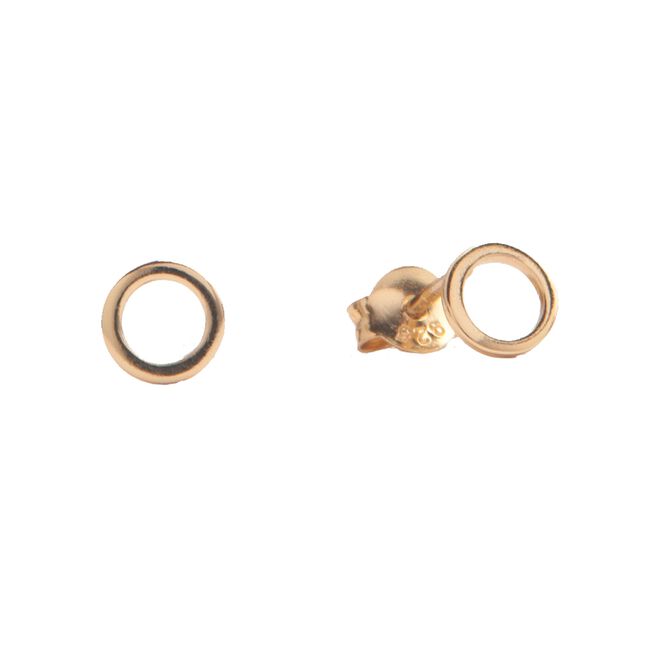 Goldfarbene ATLITW STUDIO Ohrringe PARADE EARRINGS OPEN CIRCLE Goldfarbene ATLITW STUDIO Ohrringe PARADE EARRINGS OPEN CIRCLE - large