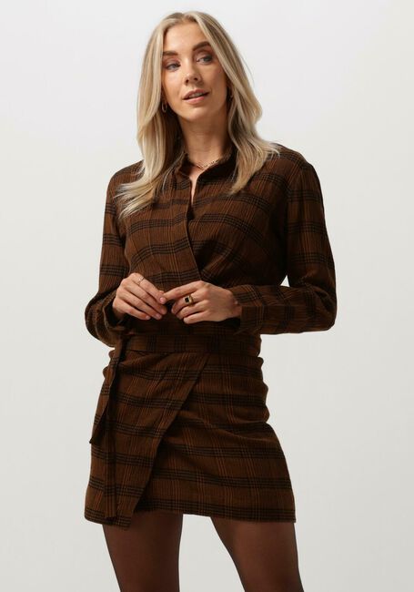 Braune VANESSA BRUNO Minikleid BLANDINE - large