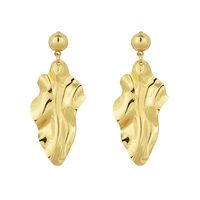 Goldfarbene MY JEWELLERY Ohrringe OORHANGERS GOLVEND - medium