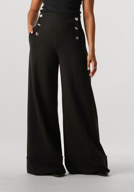 Schwarze CAROLINE BISS Weite Hose 4587 - large