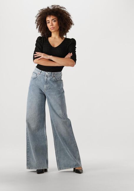 Blaue AAIKO Wide jeans CHARLY DENIM BLUE CO 687 - large