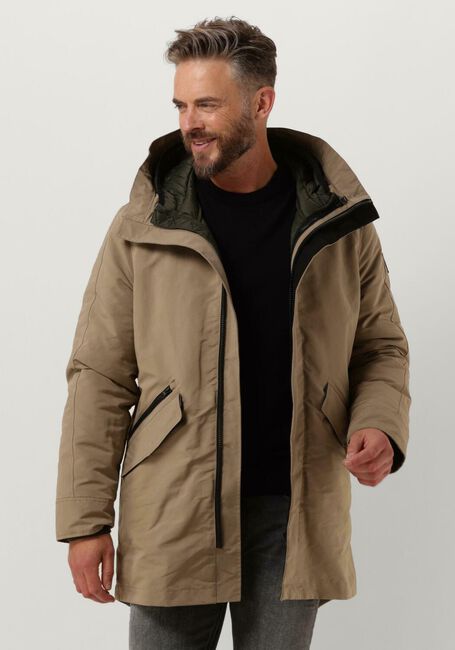 Beige BUTCHER OF BLUE Parkas GALENA 3-IN1 JACKET - large