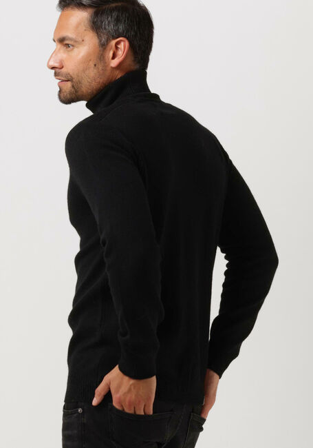 Schwarze ANERKJENDT Rollkragenpullover AKNICO SOLID ROLL NECK LAMBSWOOL - large