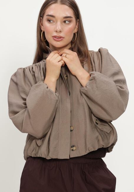 Taupe Y.A.S. Jack YASFELINE LS JACKET - large