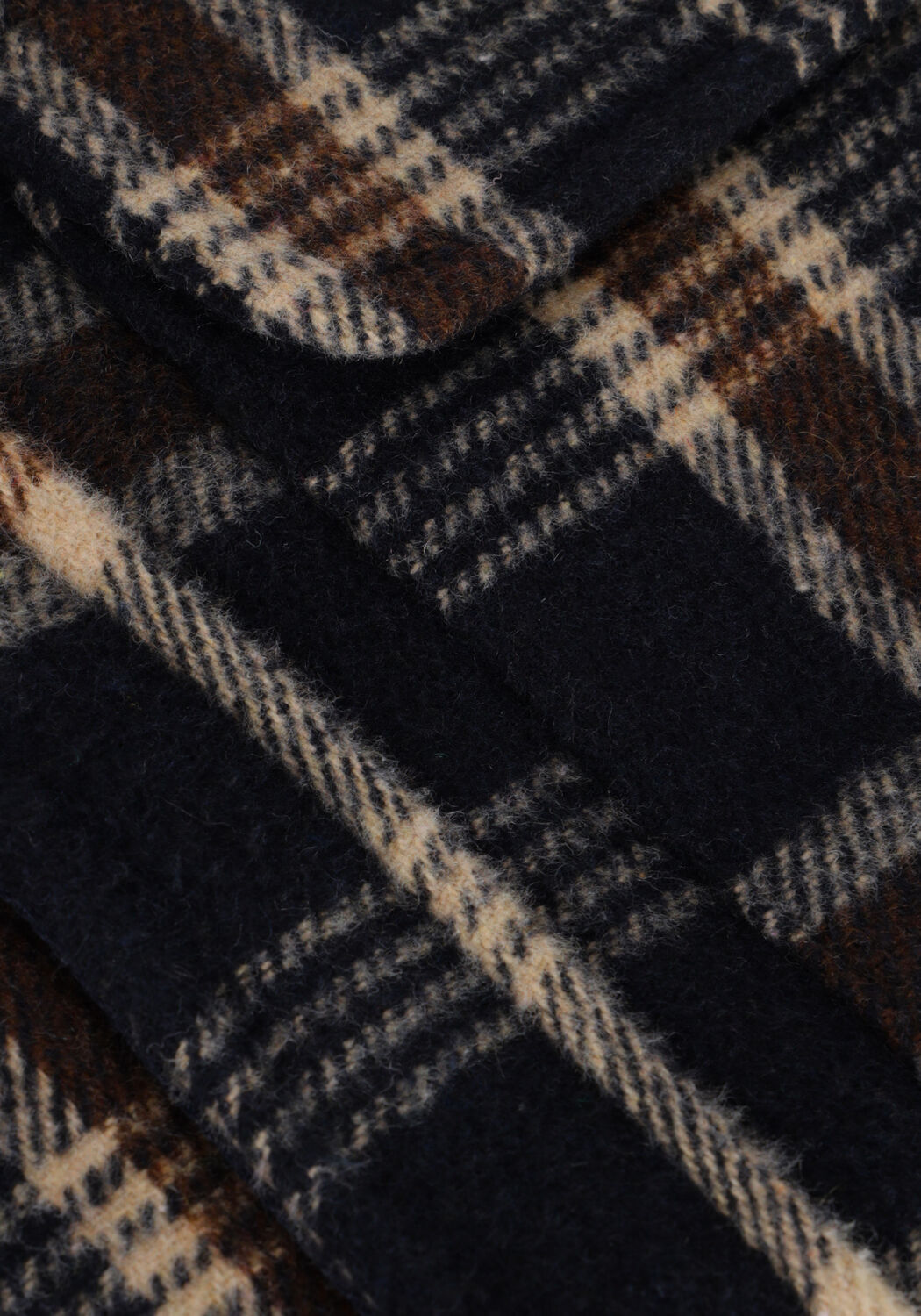 Schwarze ANERKJENDT Overshirt AKLION BOILED WOOL OVERSHIRT - large