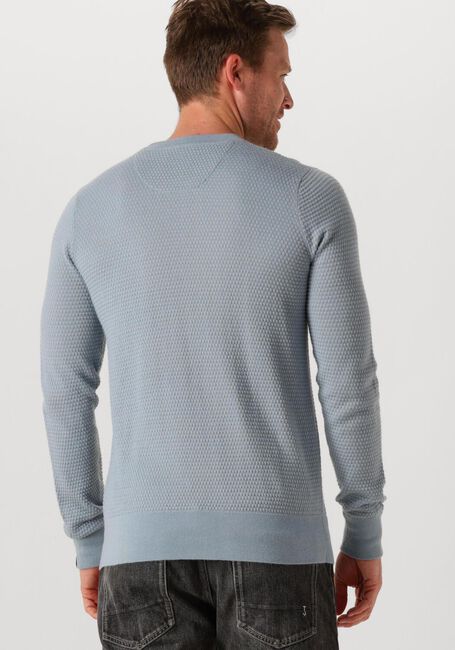 Hellblau BUTCHER OF BLUE Pullover STRUCTURE CREW - large