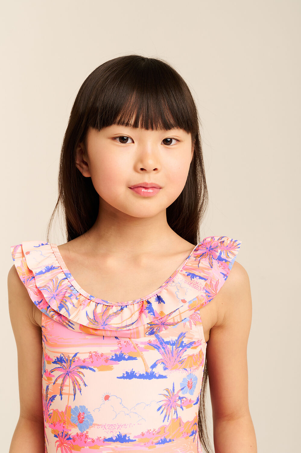 Mehrfarbige/Bunte TUMBLE 'N DRY Badeanz&uuml;ge SCOTTA - large