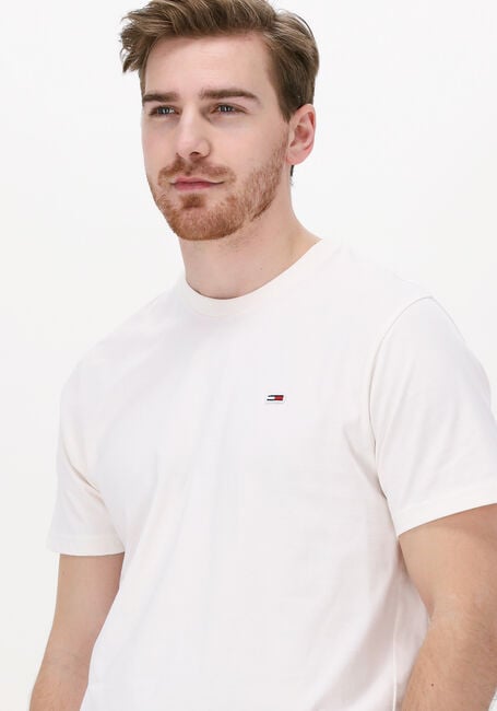 Nicht-gerade weiss TOMMY JEANS T-shirt TJM CLASSIC JERSEY C NECK - large