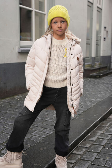 Bausatz LIKE FLO Wattierte Jack ALINA FLO GIRLS QUILTED JACKET LONG - large