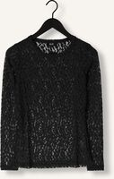 Schwarze ALIX THE LABEL Tops & T-shirts FITTED LACE TOP Schwarze ALIX THE LABEL Tops & T-shirts FITTED LACE TOP - medium