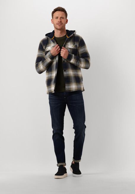 Blaue PME LEGEND Hemden LONG SLEEVE SHIRT CTN FLANEL CHECK QUILTED - large