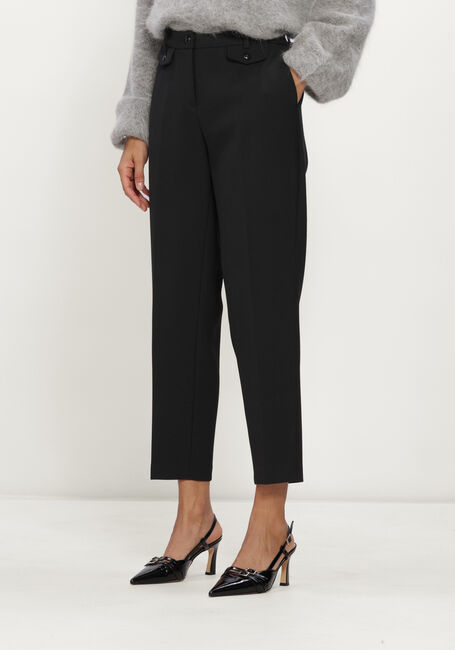 Schwarze CAMBIO Hose KRYSTAL FLAP - large