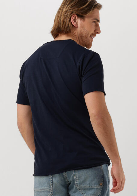Dunkelblau DSTREZZED T-shirt STEWART ORGANIC SLUB JERSEY - large