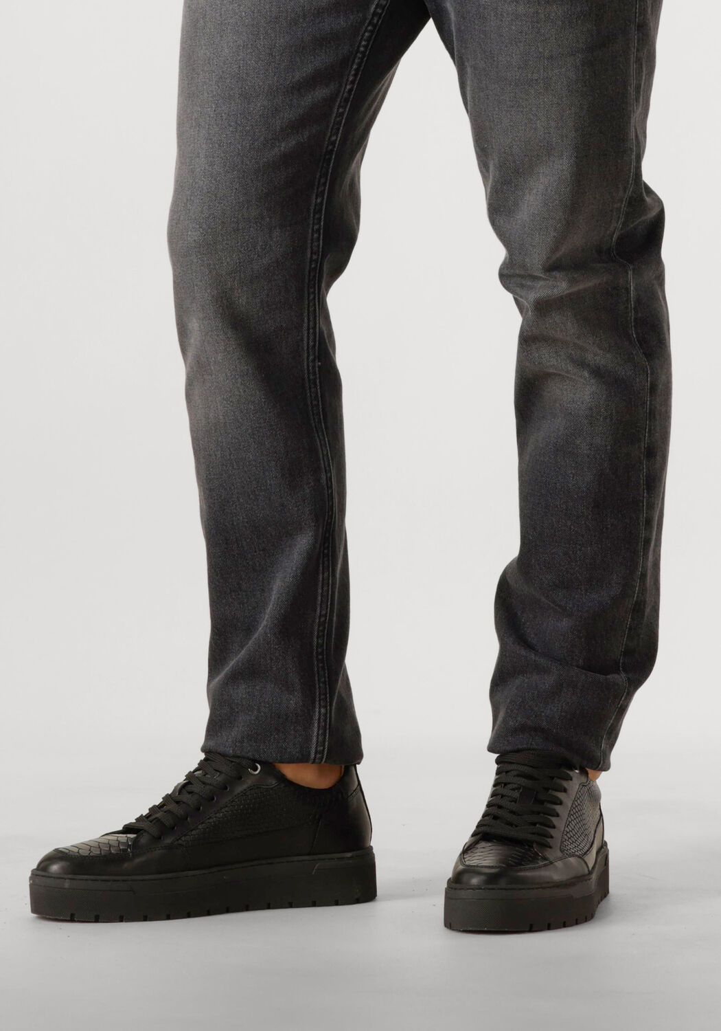 Schwarze CLAY Sneaker Low LPIVAR - large