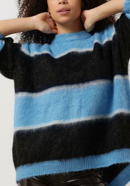 Blaue SEMICOUTURE Strickjacke S2WF42 - large