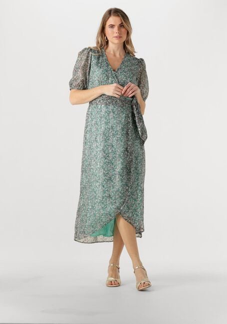 Grüne FREEBIRD Midikleid BLOSSOM SS FLOWER - large
