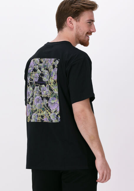 Schwarze WOODBIRD T-shirt STAIN BACK TEE - large