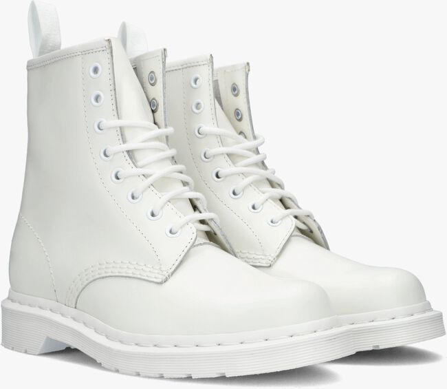 Weiße DR MARTENS Schnürboots 1460 MONO - large