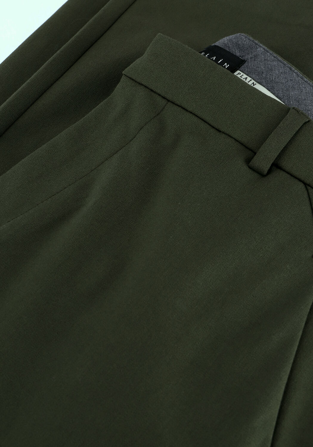 Dunkelgr&uuml;n PLAIN Hose JOSH 315 - large