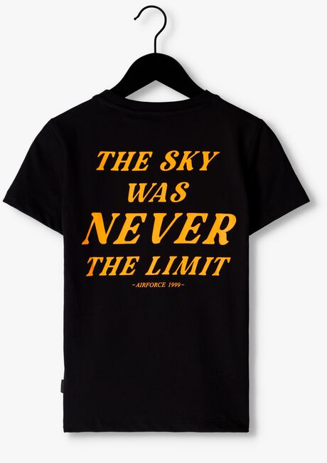 Schwarze AIRFORCE T-shirt THE SKY WAS NEVER THE - large