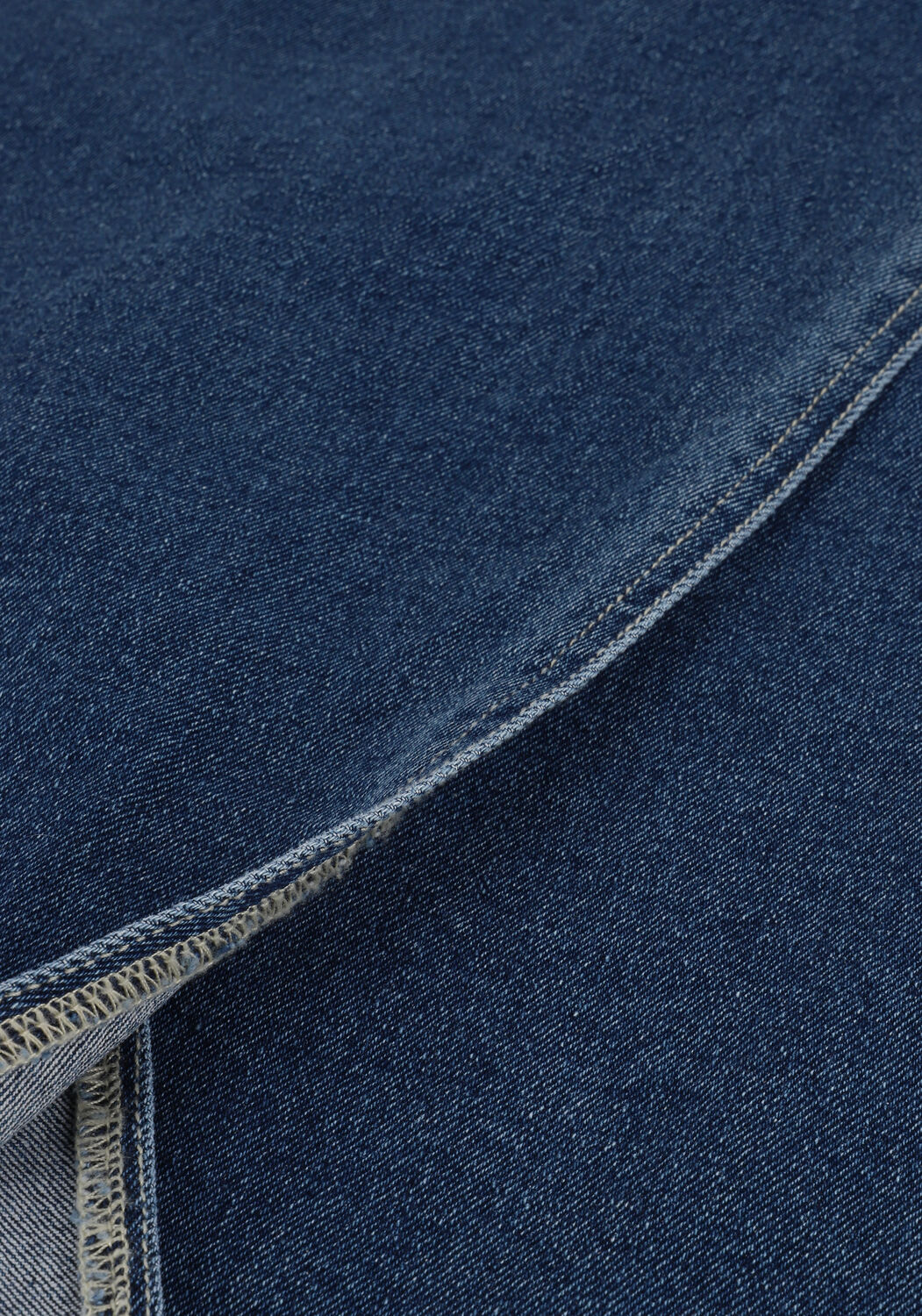 Blaue MSCH COPENHAGEN Midirock GEMINA RIKKA DENIM SKIRT - large