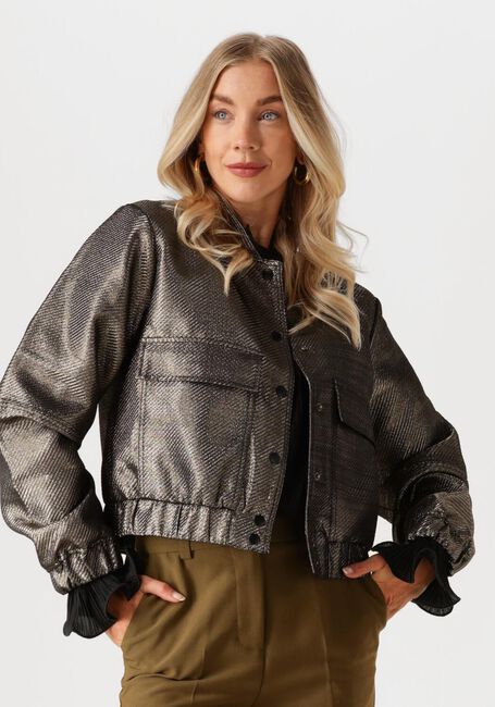 Goldfarbene Y.A.S. Jack YASGOSH LS SHORT BOMBER JACKET - large