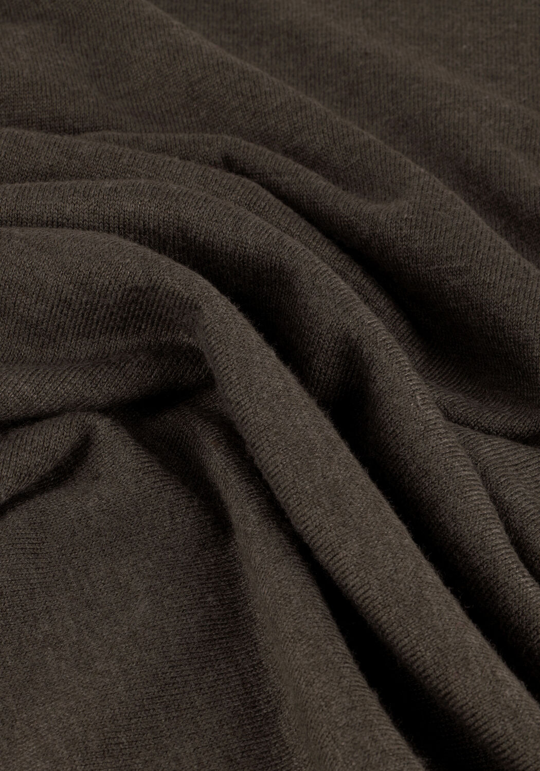 Dunkelgr&uuml;n MINUS Minikleid MERSIN HIGHNECK KNIT DRESS - large