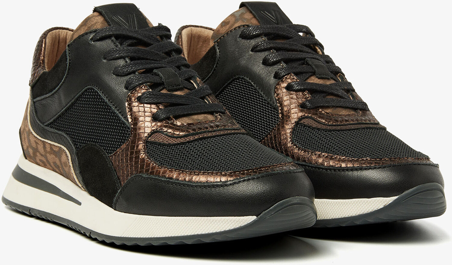 Schwarze VIA VAI Sneaker Low NORA SOOTH - large