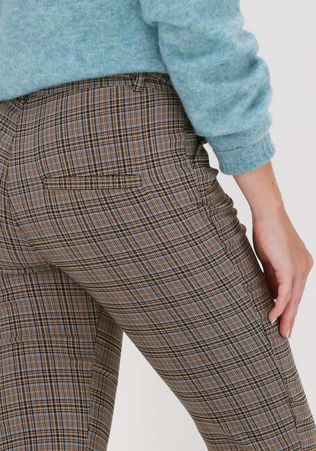 Braune MINUS Hose NEW CARMA CHECK 7/8 PANTS - large