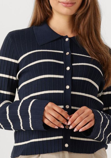 Dunkelblau Y.A.S. Strickjacke YASLIMANA LS KNIT CARDIGAN S. - large