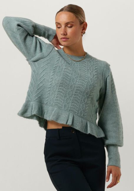 Blaue Y.A.S. Pullover YASTUMALI LS KNIT PULLOVER S. - large