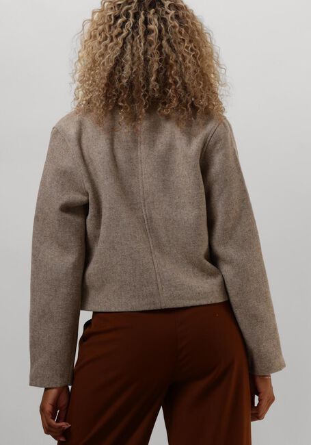 Beige MSCH COPENHAGEN Mäntel MSCHBOONE JOSIA SHORT JACKET - large